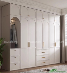 Tủ quần áo cánh kính thời trang - QA 72