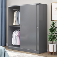 Tủ quần áo cánh lùa 1m6 gỗ MDF - QA 06