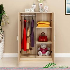 Tủ quần áo 2 cánh cho bé đẹp - QA 26