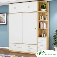Tủ quần áo đa năng hiện đại gỗ MDF - QA 45