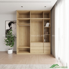 Mẫu tủ quần áo đơn giản - QA 90