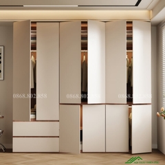 Tủ quần áo gỗ công nghiệp - QA 77