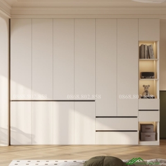 Tủ quần áo gỗ công nghiệp - QA 77