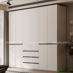 Tủ quần áo gỗ công nghiệp - QA 77