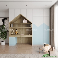 Tủ quần áo gỗ công nghiệp cho bé - QA 91