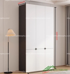 Tủ áo gỗ đơn giản, thanh lịch - QA 97