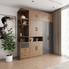 Mẫu tủ quần áo hiện đại - QA 82
