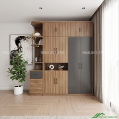 Mẫu tủ quần áo hiện đại - QA 82