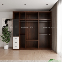Mẫu tủ quần áo hiện đại - QA 84