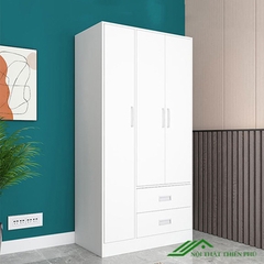 Tủ Quần Áo Màu Trắng Thanh Lịch Đẹp - QA 47