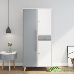 Tủ quần áo 2 ngăn nhỏ xinh tiện lợi - QA 28