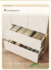 Tủ quần áo phong cách tối giản - QA 103