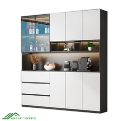 Tủ rượu phòng khách 2m đa năng - TR 08