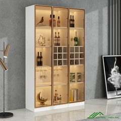 Tủ rượu gỗ 3 cánh - TR 04