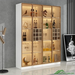 Tủ rượu gỗ 3 cánh - TR 04