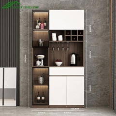 Tủ rượu đứng cánh kính hiện đại - TR 19