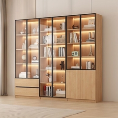 Tủ rượu gỗ công nghiệp cánh kính - TR 32