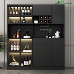Tủ rượu phòng khách gỗ MDF - TR 17