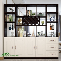 Tủ rượu ngăn phòng sơn hiện đại- TR 21