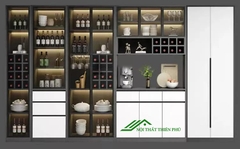 Tủ rượu nhôm kính hiện đại - TR 27