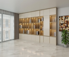 Kệ sách, tủ trang trí gỗ công nghiệp bền đẹp - TT 13