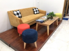 Ghế Sofa Văng Nỉ Tân Cổ Điển - SF 66