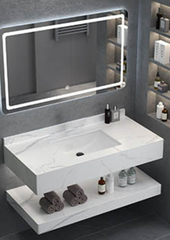 Bộ Chậu Lavabo Bàn Đá B-Gem Model BG-BĐ601A