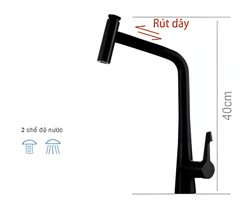 Vòi Rửa Chén Nóng Lạnh Cao Cấp B-Gem Model BG-A02