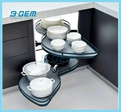 Mâm Xoay Chiếc Lá 2 Tầng (Mở Phải) B-Gem Model BG-MX900R