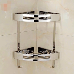 Kệ Góc 2 Tầng Inox Bóng RG2T