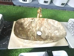 Lavabo Vân Đá Vàng CI5017