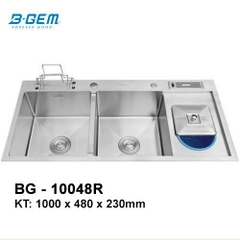 Chậu Rửa Chén Cao Cấp B-Gem Model BG-10048R