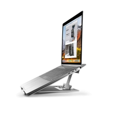 Đế Tản Nhiệt Laptop Cơ Động TOMTOC Aluminum Foldable Dành Cho Macbook / iPAD / Laptop / Tablet [Kèm Túi Đựng] - B4-002S