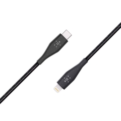 Cáp Sạc Belkin BOOST↑CHARGE™ USB-C Ra Lightning 30W 1.2M - Siêu Bền Với DuraTek™ - F8J243bt04-BLK