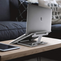 Đế Tản Nhiệt Laptop Cơ Động TOMTOC Aluminum Foldable Dành Cho Macbook / iPAD / Laptop / Tablet [Kèm Túi Đựng] - B4-002S