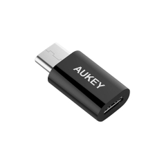 Đầu Chuyển OTG Aukey Micro-USB 2.0 Ra USB-C Tốc Độ 480mbps CB-A2