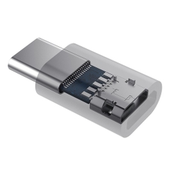 Đầu Chuyển OTG Aukey Micro-USB 2.0 Ra USB-C Tốc Độ 480mbps CB-A2