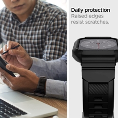 Dây Đeo Kiêm Ốp Lưng Spigen Rugged Armor Pro Cho Apple Watch 45mm / 44mm [Series 9/8/7/SE(22/20)/6/5/4]