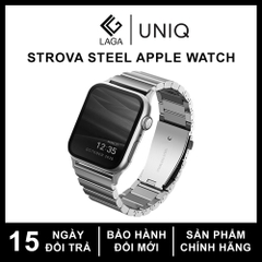 Dây Đeo UNIQ Strova Steel Link Band Apple Watch 45mm / 44mm / 42mm