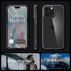 Ốp Lưng Spigen Ultra Hybrid Cho iPhone 15 Pro Max / 15 Pro / 15 Plus / 15