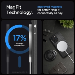 Ốp Lưng Spigen Mag Armor MagFit Cho iPhone 15 Pro Max / 15 Pro