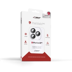 Kính Cường Lực Camera Lens ZEELOT PIshield Titanium Cho iPhone 15 Pro Max / 15 Pro