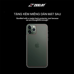 Kính Cường Lực Camera Lens Zeelot iPhone 11 Pro Max / 11 Pro / 11 [Kèm Miếng Dán Mặt Sau]