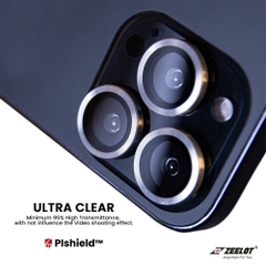 Kính Cường Lực Camera Lens ZEELOT PISHIELD iPhone 14 Pro Max / 14 Pro / 14 Plus / 14 / iPhone 13 Pro Max / 13 Pro / 13 / 13 Mini