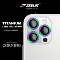 Kính Cường Lực Camera Lens Zeelot Titanium iPhone 12 Pro Max / 12 Pro / 12 / 12 Mini / 11