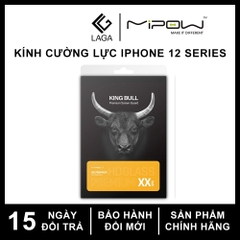 Kính Cường Lực / Chống Nhìn Trộm / Chống Vân Tay Mipow Kingbull HD Premium 2.7D iPhone 12 Pro Max / 12 Pro / 12 / 12Mini