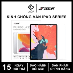 Kính Cường Lực Chống Vân Tay Zeelot 2.5D Anti-Glare iPad 9.7 / 10.2 / 10.5 / Pro 12.9