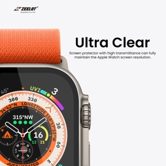 Kính Cường Lực ZEELOT PIshield PureGlass Cho Apple Watch Ultra 49mm