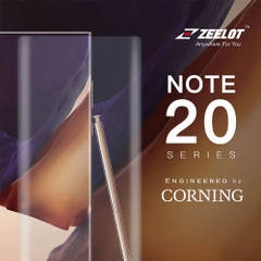 Kính Cường Lực Zeelot 3D UV LOCA Samsung Galaxy Note 20 / Note 20 Ultra / Galaxy S21 Ultra [Tặng Kèm Đèn UV]