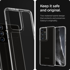 Ốp Lưng Spigen Crystal Hybrid Samsung Galaxy S21 Ultra / S21 Plus 5G